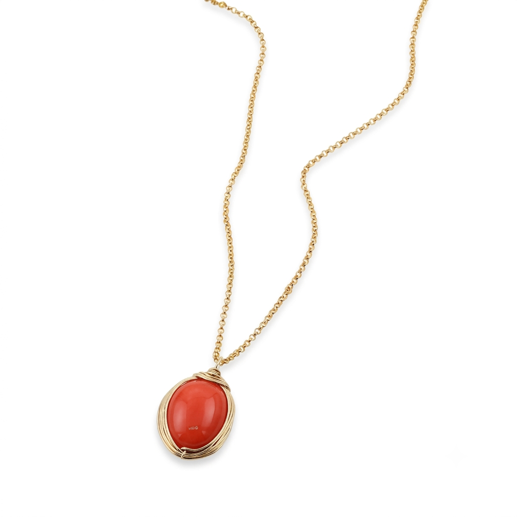 שרשרת יוניברס קורל אדום גולדפילד